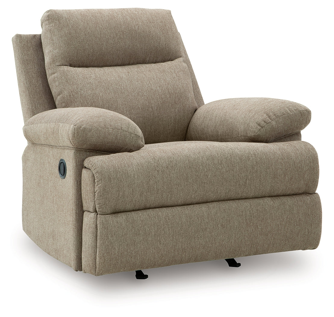Side-Swipe Recliner (Color: Mocha)
