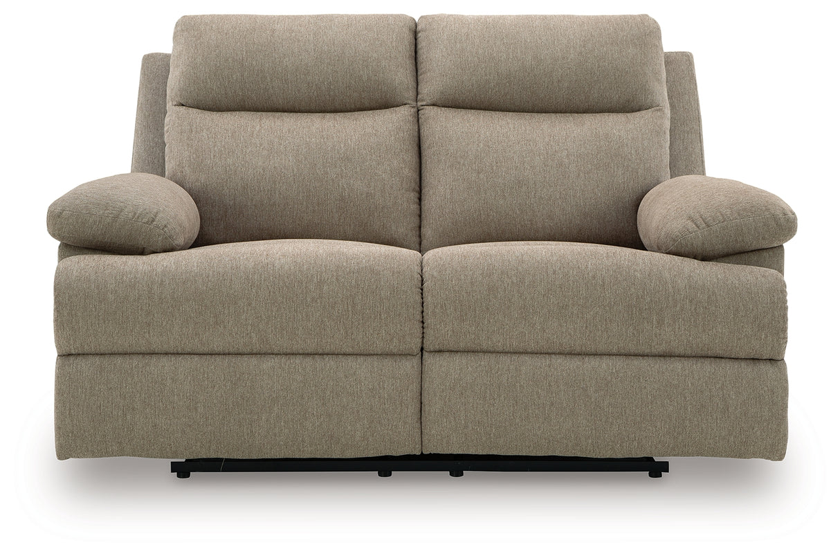 Side-Swipe Reclining Sofa and Loveseat