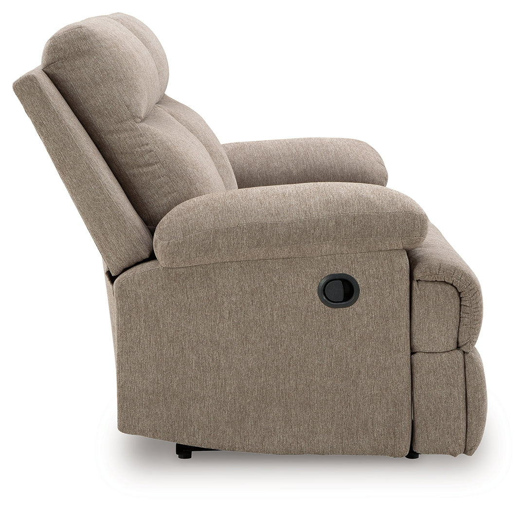 Side-Swipe Reclining Sofa and Loveseat