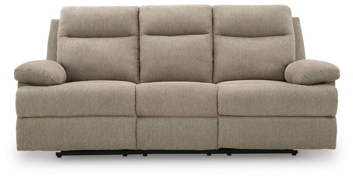 Side-Swipe Reclining Sofa and Loveseat