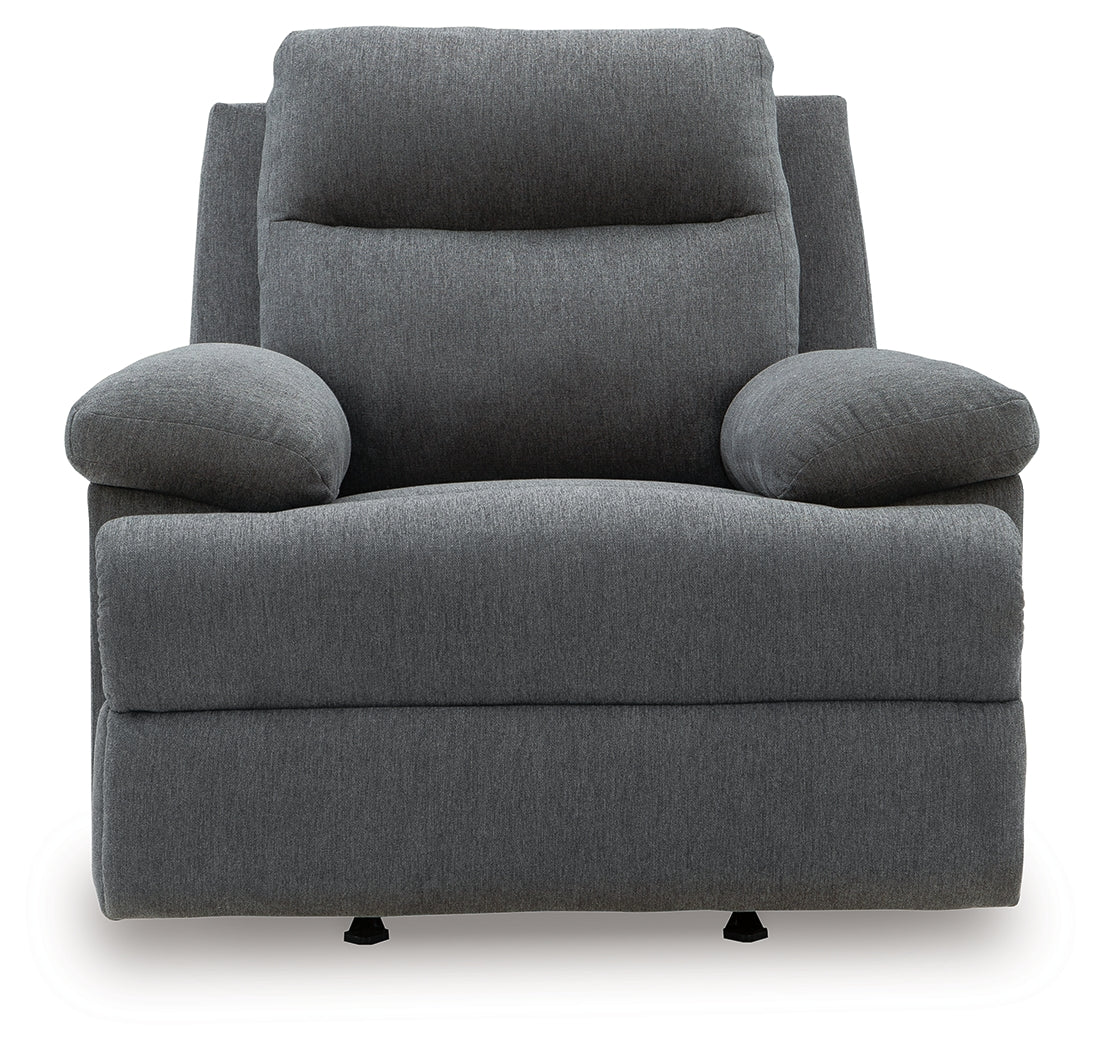 Side-Swipe Recliner (Color: Charcoal)