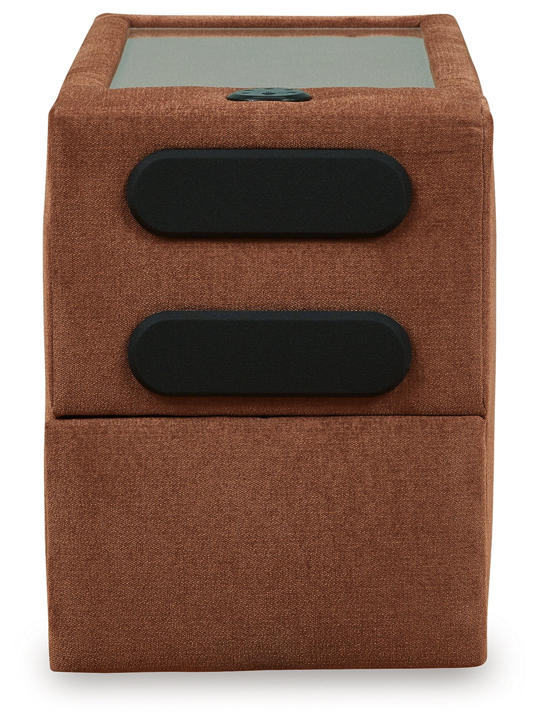 Modmax 5-Piece Sectional with Ottoman (Console with Audio System, Armless Chair, Left-Arm Facing Corner Chair, Right-Arm Facing Corner Chair, Oversized Accent Ottoman)