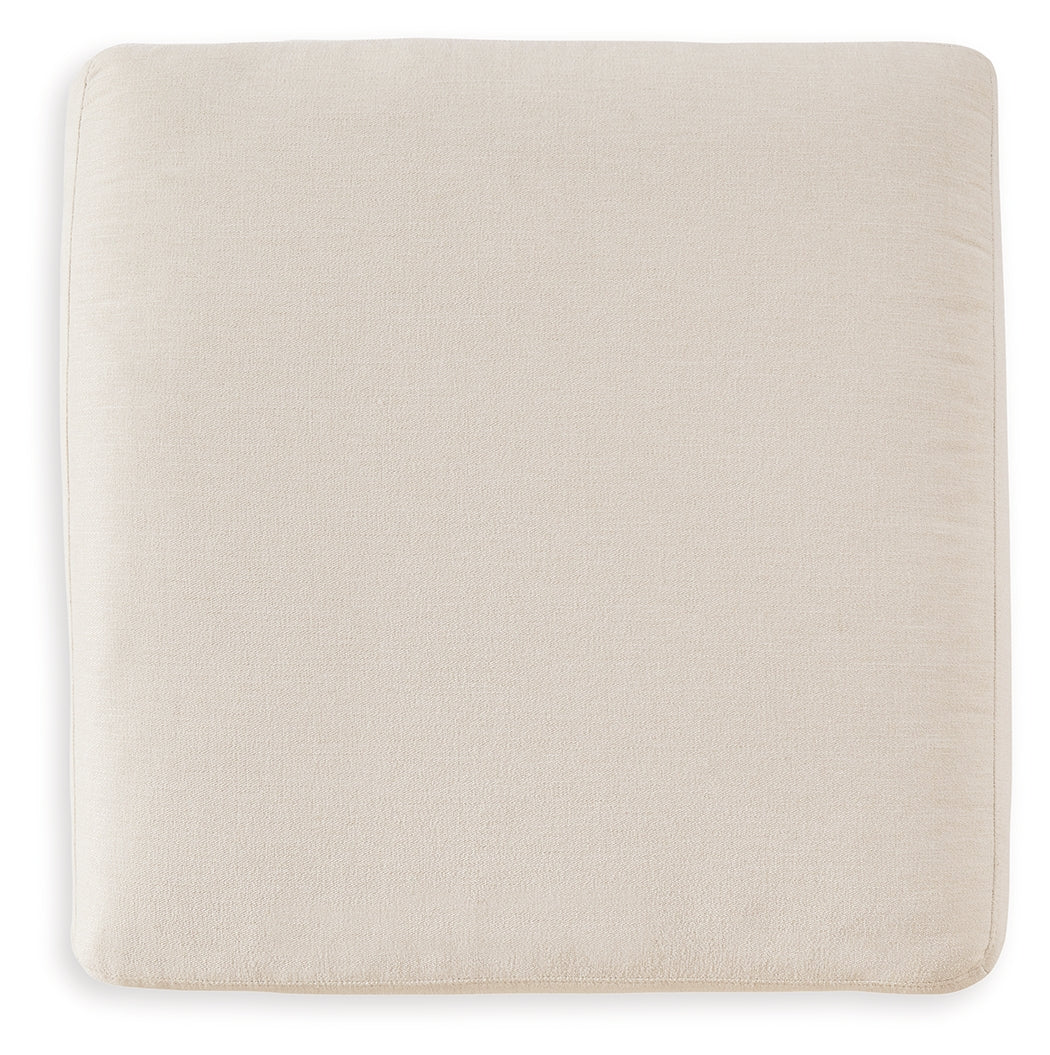 Modmax Oversized Accent Ottoman (Variation Color: Oyster)