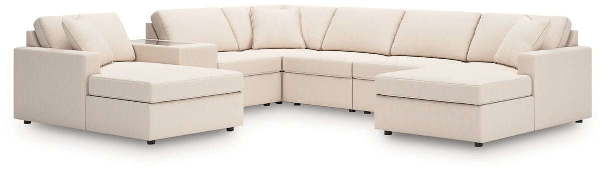 Modmax 7-Piece Sectional (Color: Oyster)