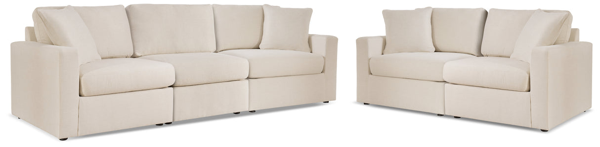 Modmax 5-Piece Sofa and Loveseat (Armless Chair, Left-Arm Facing Corner Chair, Right-Arm Facing Corner Chair, Left-Arm Facing Corner Chair, Right-Arm Facing Corner Chair)