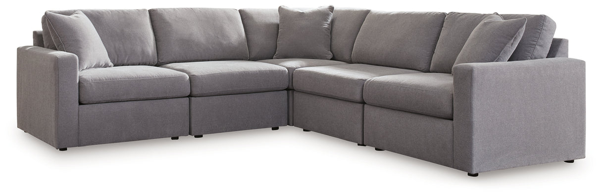 Modmax 5-Piece Sectional (Color: Granite)