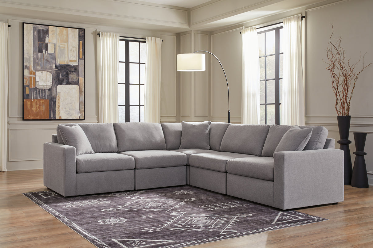 Modmax 5-Piece Sectional (Color: Granite)