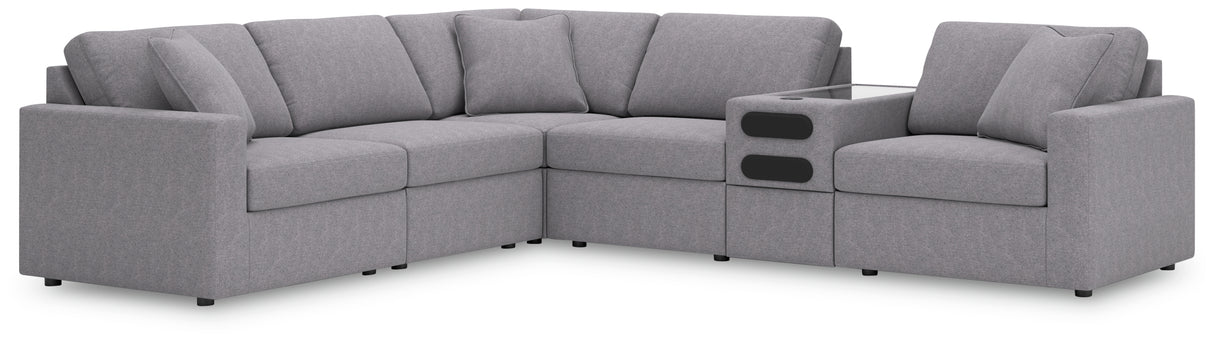 Modmax 6-Piece Sectional (Color: Granite)