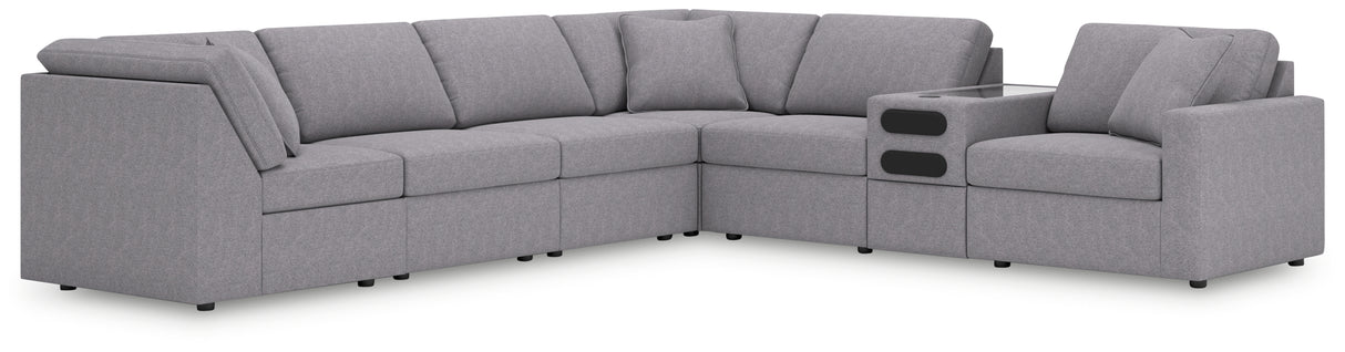 Modmax 7-Piece Sectional (Color: Granite)