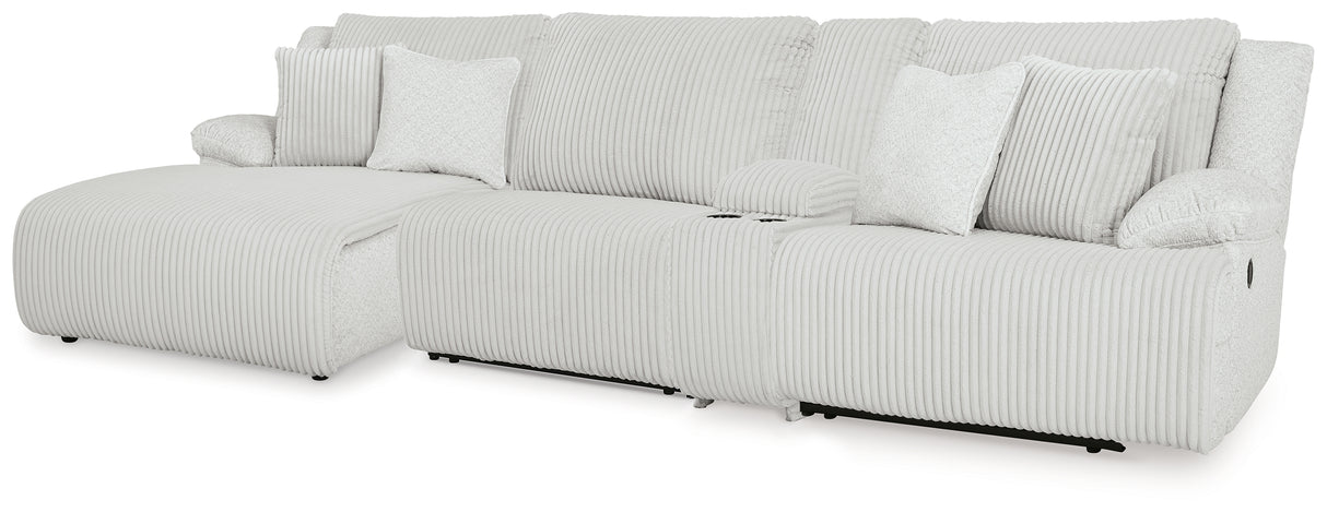 Top Tier 4-Piece Reclining Sectional with Chaise