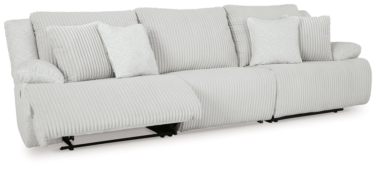 Top Tier 3-Piece Sectional Sofa (Color: Alloy)