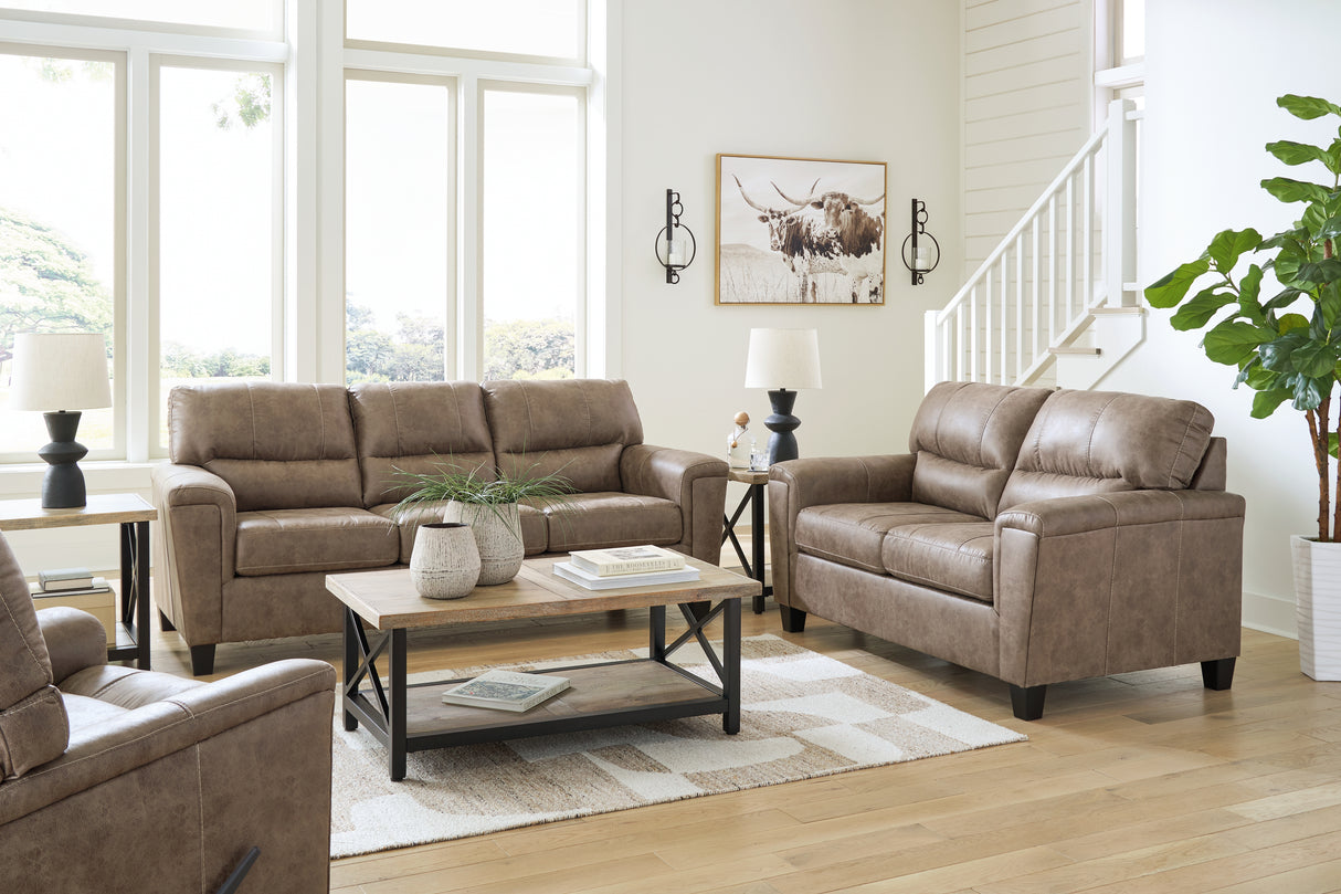 Navi 3-Piece Sofa, Loveseat and Recliner (Sofa, Loveseat, Recliner)
