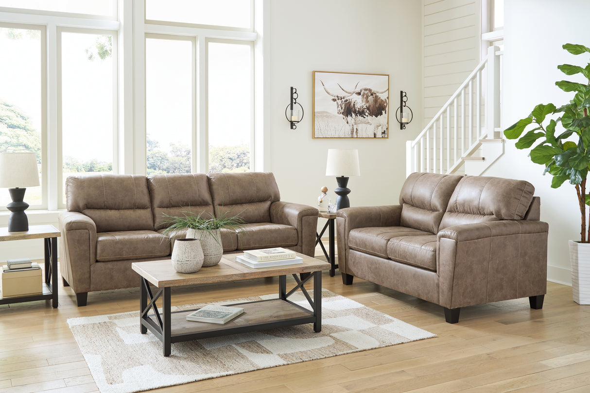 Navi 2-Piece Sofa and Loveseat (Sofa, Loveseat)