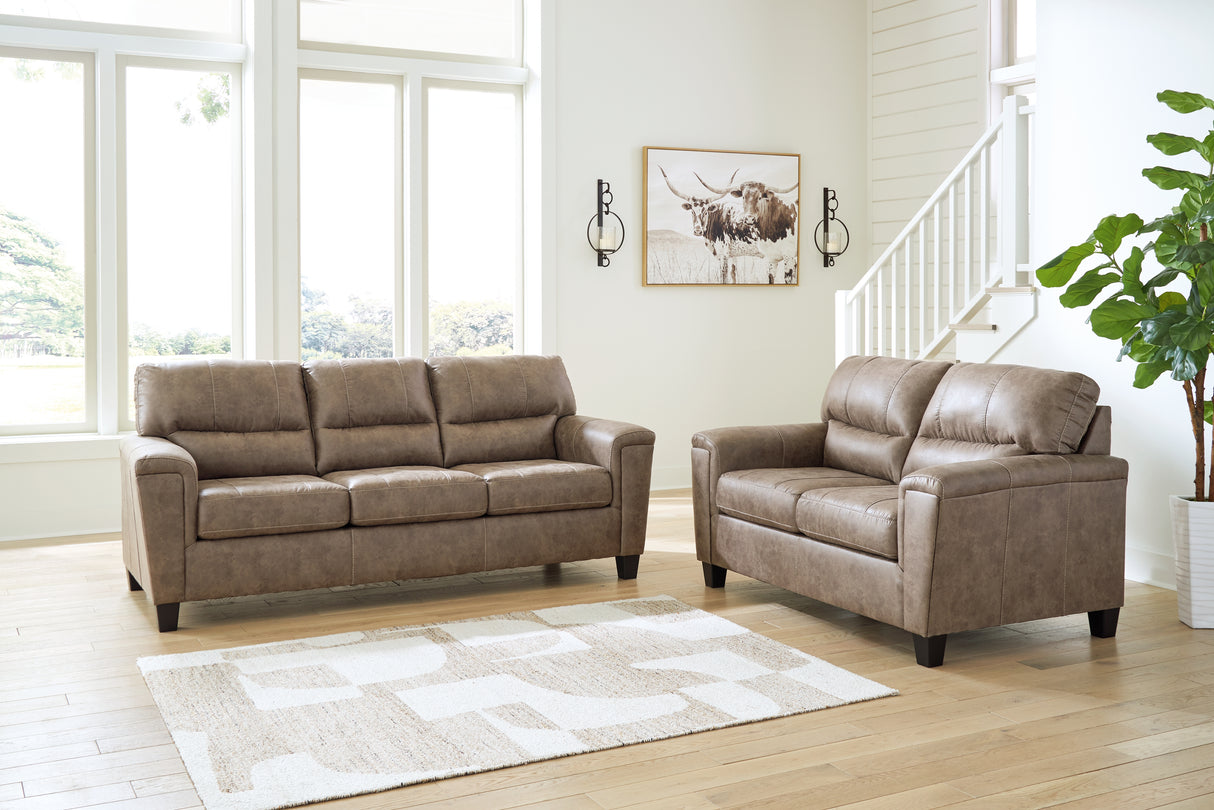 Navi 2-Piece Sofa and Loveseat (Sofa, Loveseat)