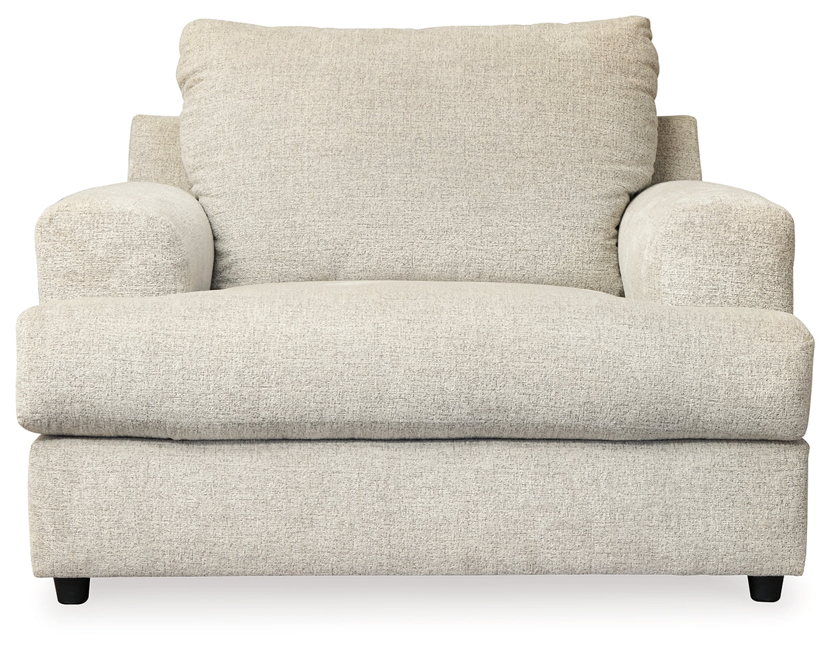 Soletren Loveseat, Oversized Chair and Ottoman