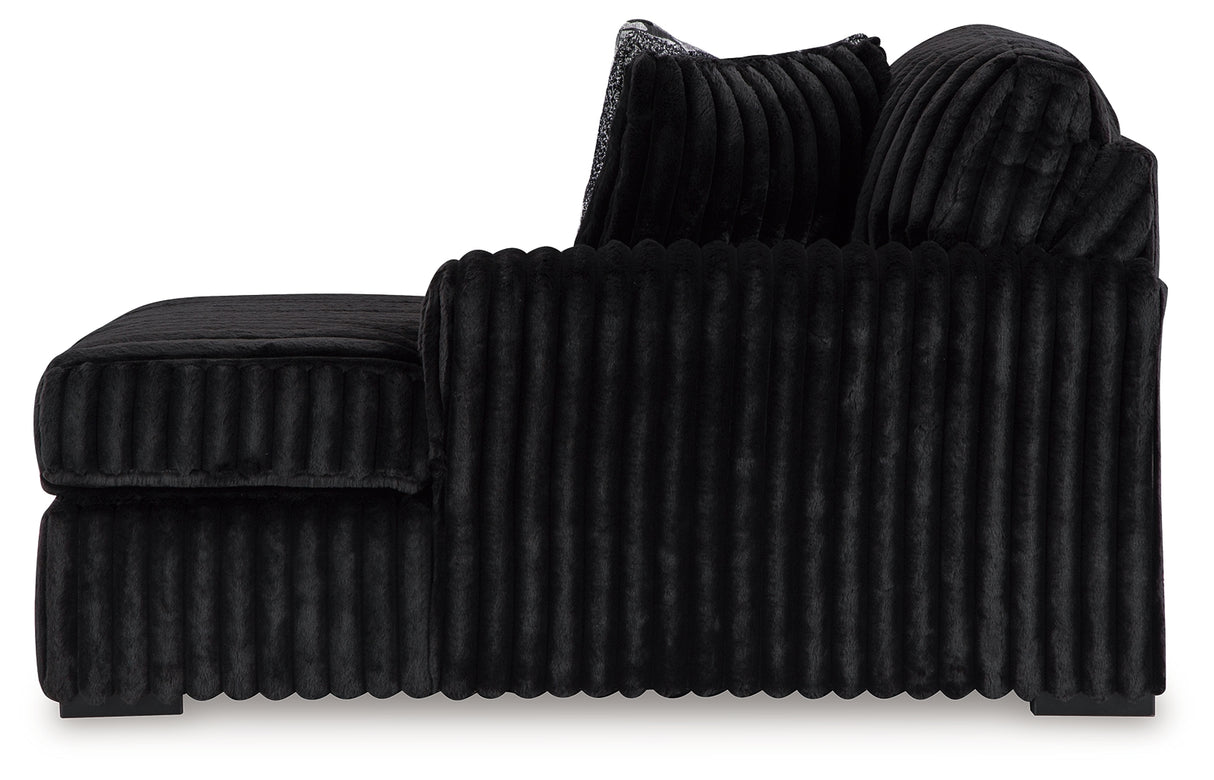 Midnight-Madness Super Chaise and Oversized Chaise