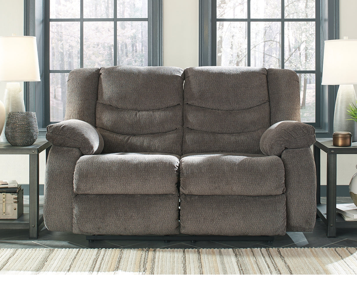Tulen 2-Piece Sofa and Loveseat (Reclining Sofa, Reclining Loveseat)