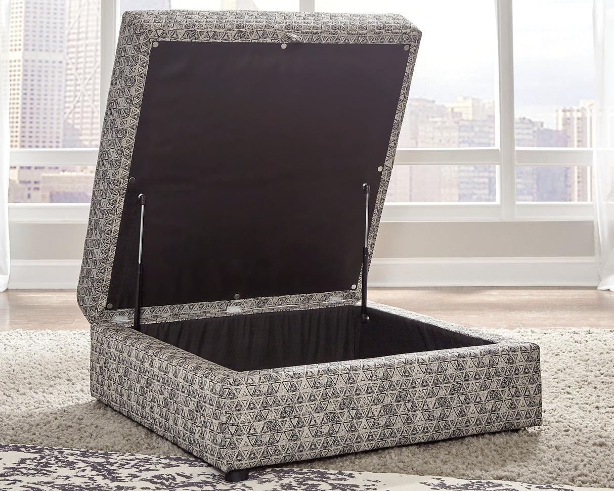 Kellway 6-Piece Sectional with Ottoman (Armless Chair, Armless Chair, Wedge, Wedge, Wedge, Ottoman With Storage)