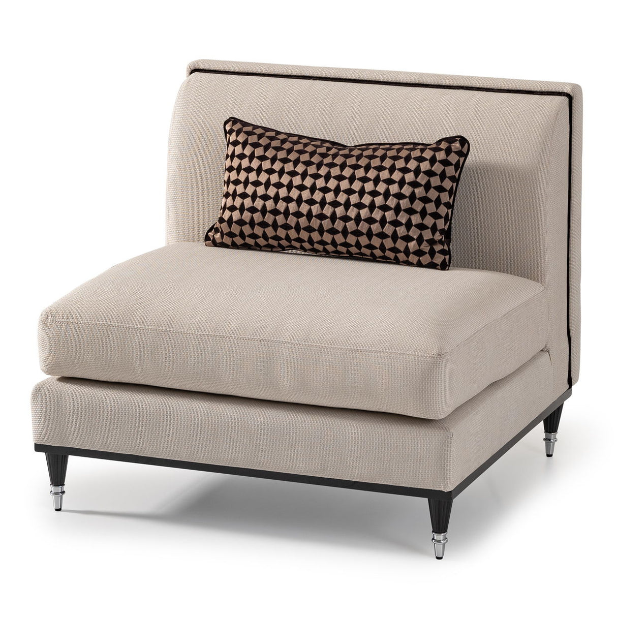 La Francaise - Armless Accent Chair