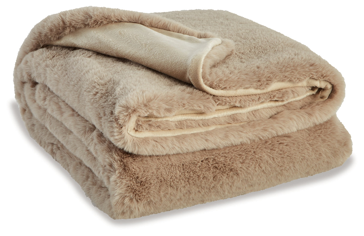 Gariland Throw (Variation Color: Taupe)