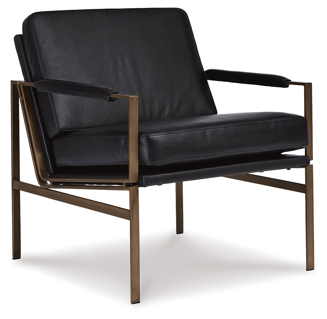 Puckman Accent Chair (Variation Color: Black)