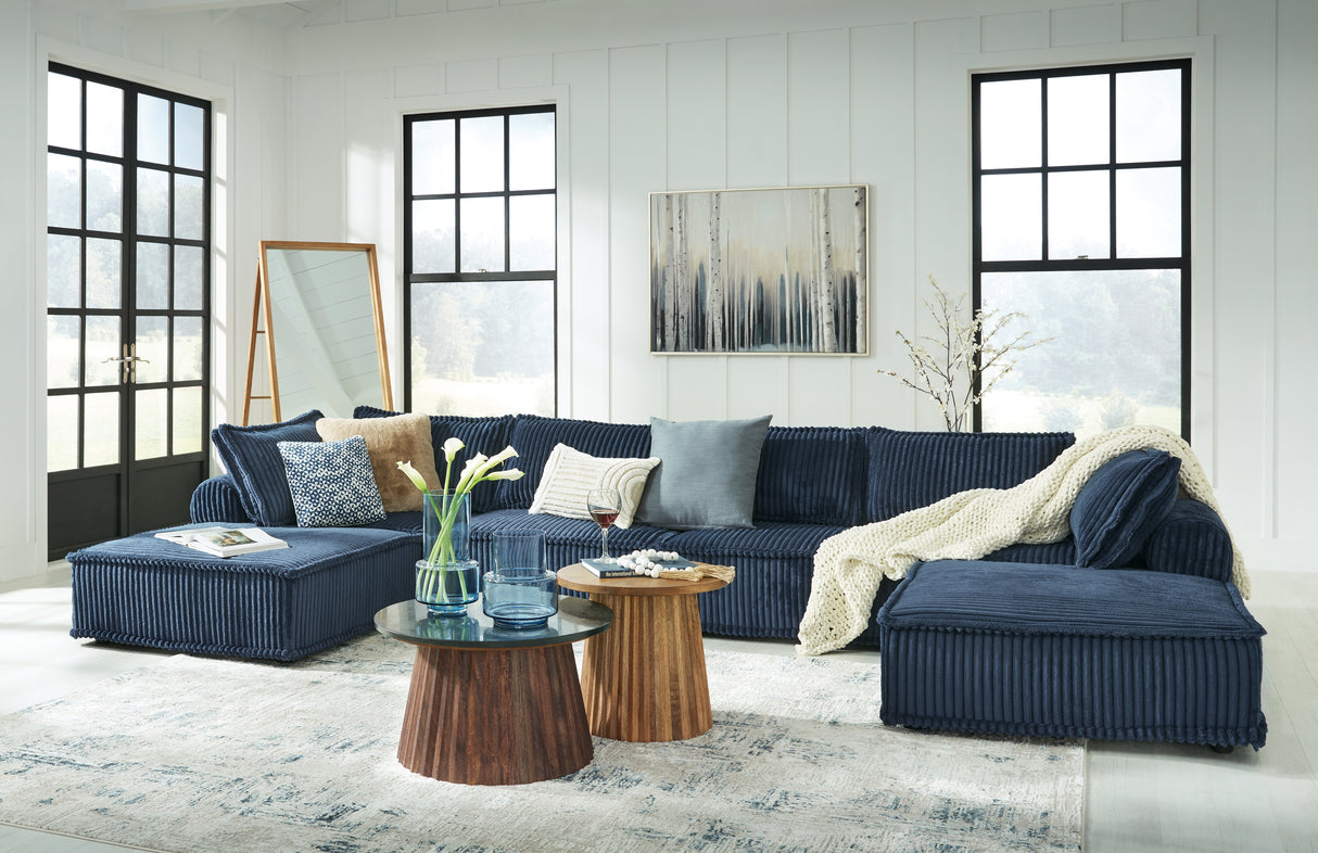 Bales 6-Piece Modular Seating (Color: Navy)