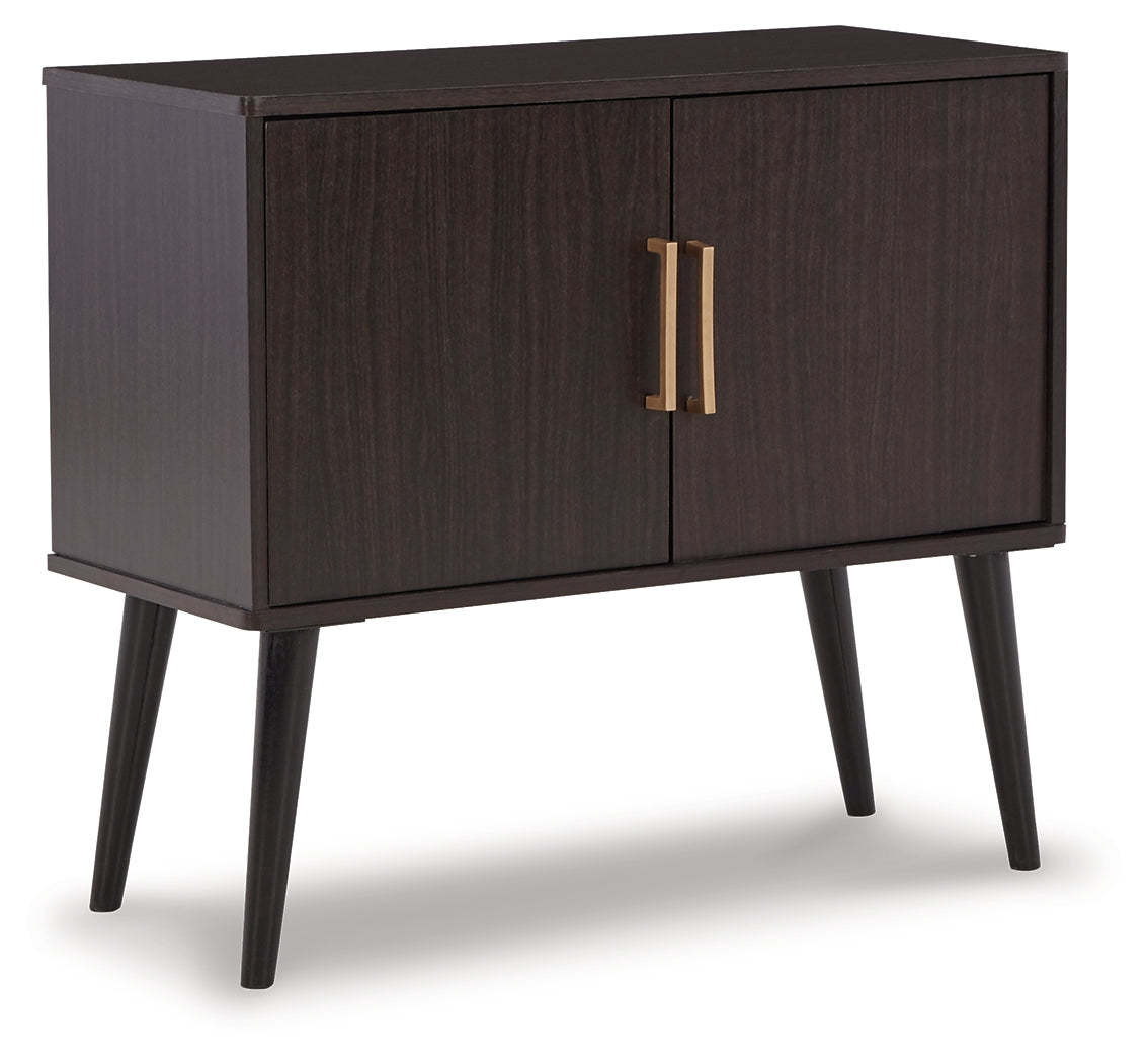 Orinfield Accent Cabinet (Color: Dark Brown)