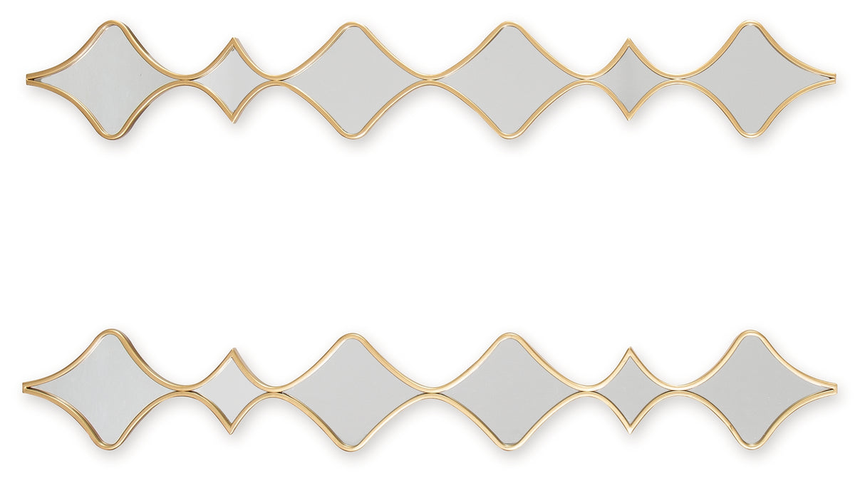 Harriswood Accent Mirror Set (Set of 2)