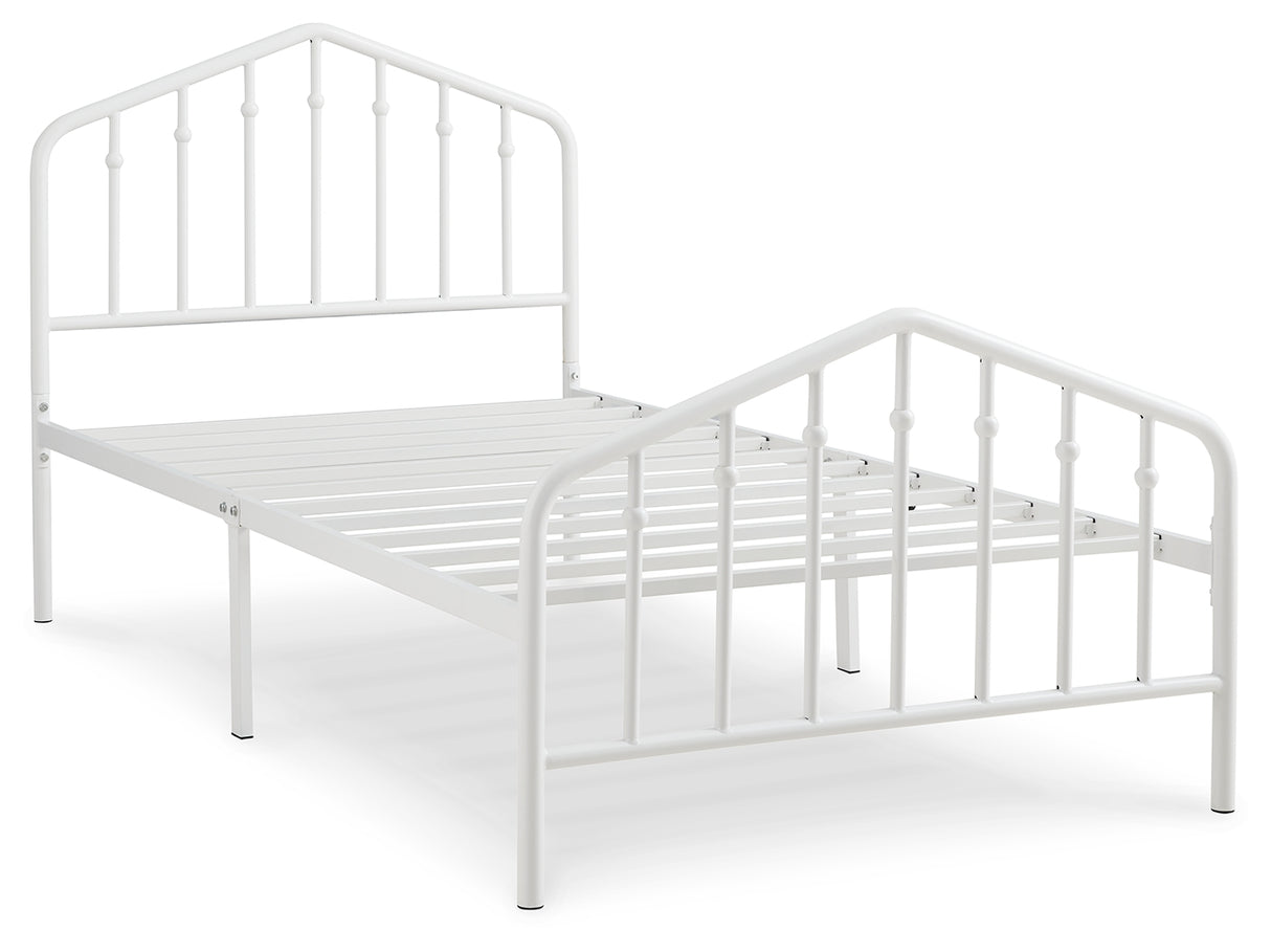 Trentlore Twin Metal Bed (Variation Bed Size: Twin)