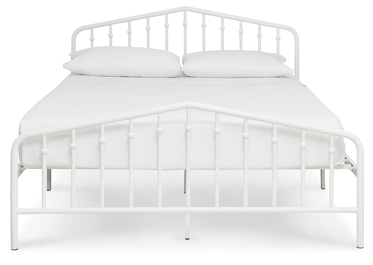 Trentlore Queen Metal Bed (Bed Size: Queen)