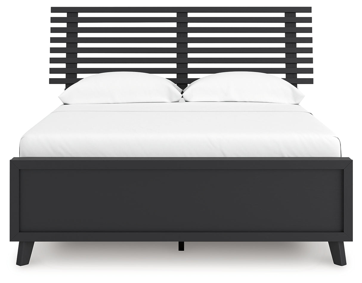 Danziar Full Slat Panel Bed