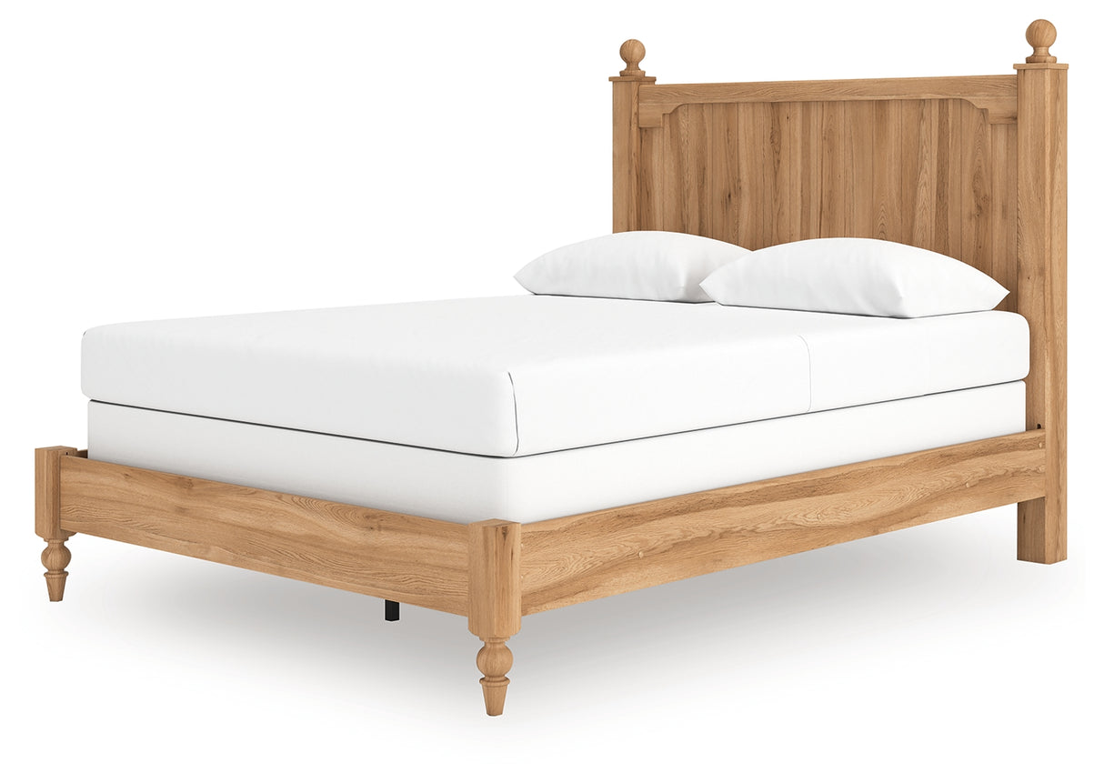 Aleaport Queen Panel Bed, Dresser, Mirror and Nightstand (Bed Size: Queen)