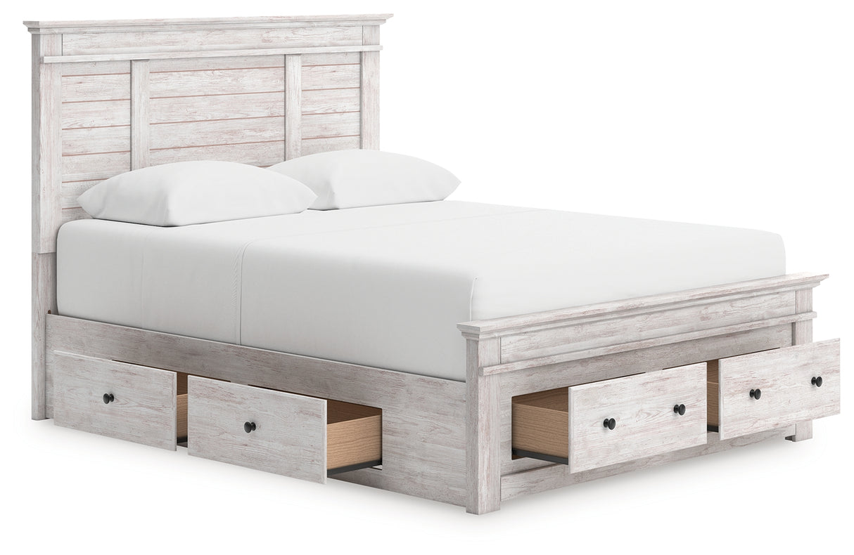Makidern Queen Panel Storage Bed (Bed Size: Queen)