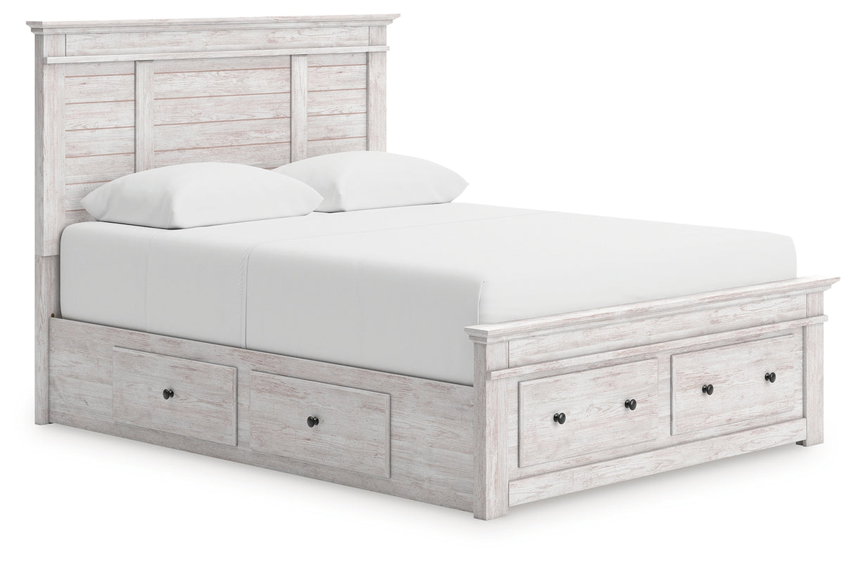 Makidern Queen Panel Storage Bed (Bed Size: Queen)