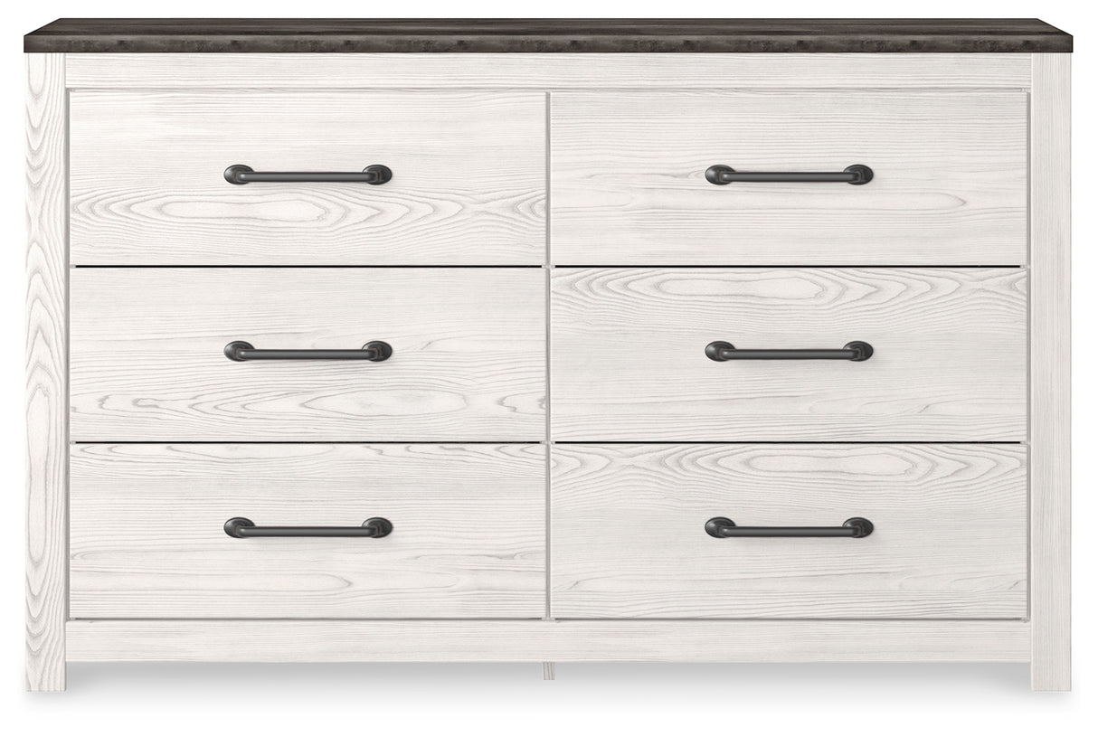 Gerridan King Panel Bed, Dresser and 2 Nightstands (Bed Size: King)