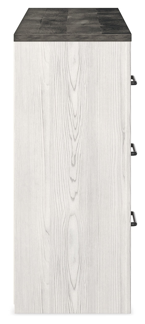 Gerridan Queen Panel Bed, Dresser and Nightstand (Bed Size: Queen)