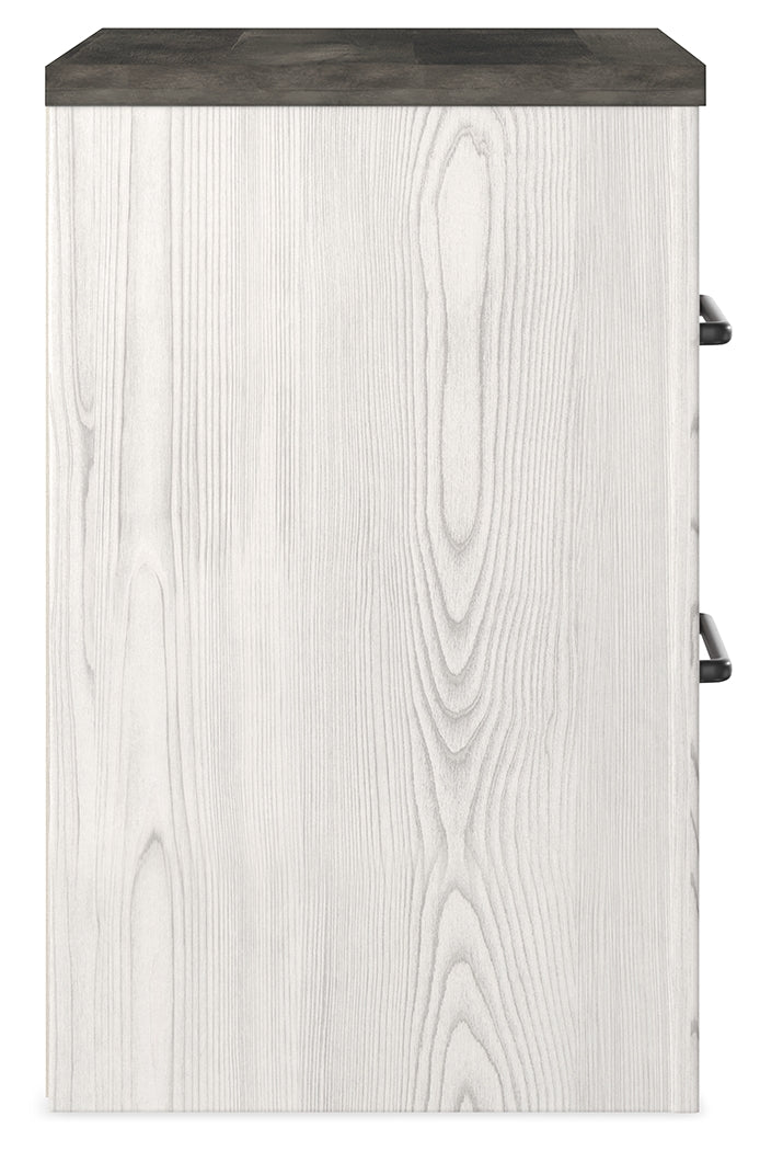 Gerridan King Panel Bed, Dresser, Mirror, Chest, and Nightstand