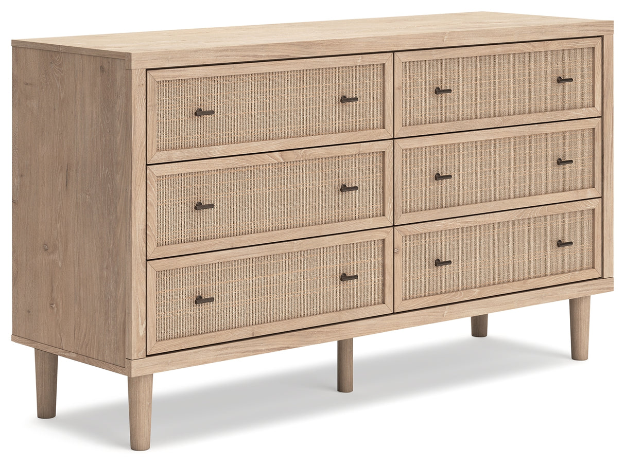 Cielden Queen Panel Bed, Dresser and Nightstand (Bed Size: Queen)