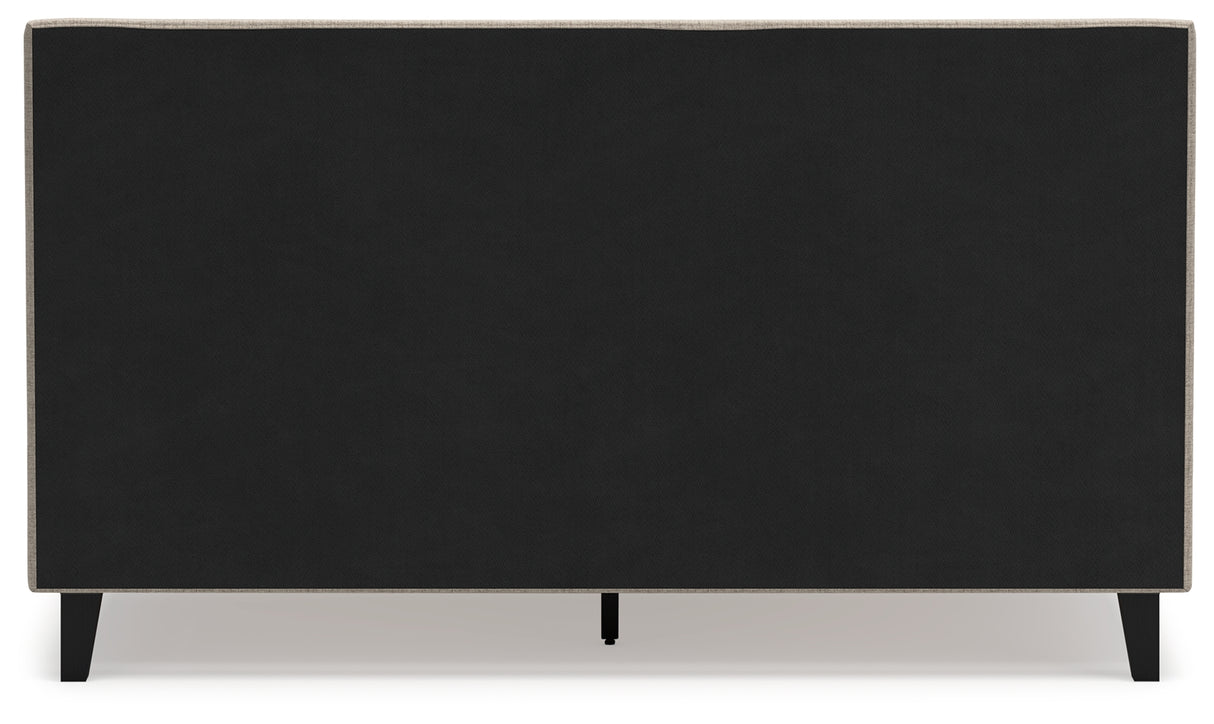 Cielden California King Upholstered Bed with Roll Slats