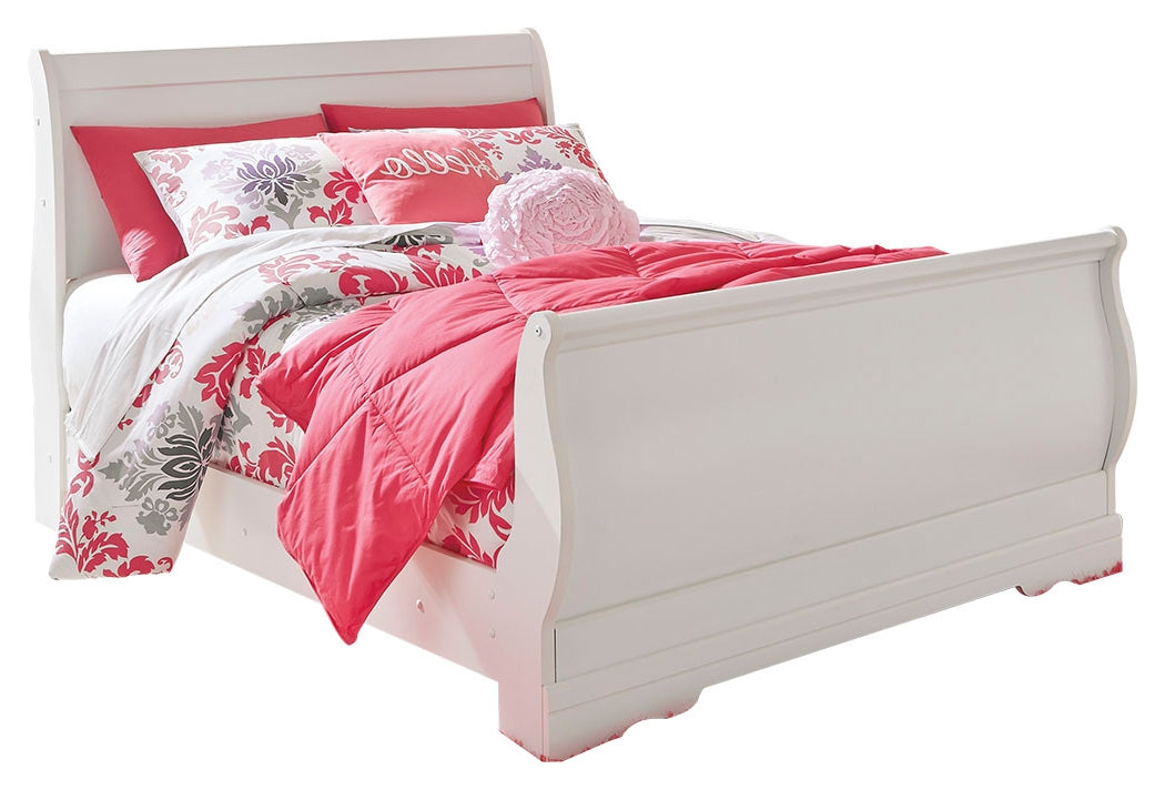 Anarasia Queen Sleigh Bed (Bed Size: Full)