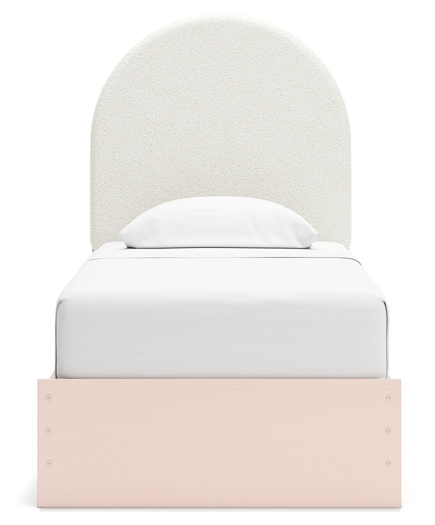 Wistenpine Twin Upholstered Panel Bed with Storage (Bed Size: Twin)