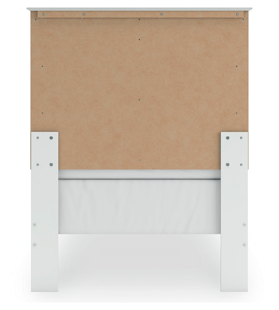 Bostwick Shoals 4-Piece Twin Panel Bed with Dresser and Nightstand (Twin Panel Headboard/Footboard, Twin Panel Rails, Dresser, Nightstand)