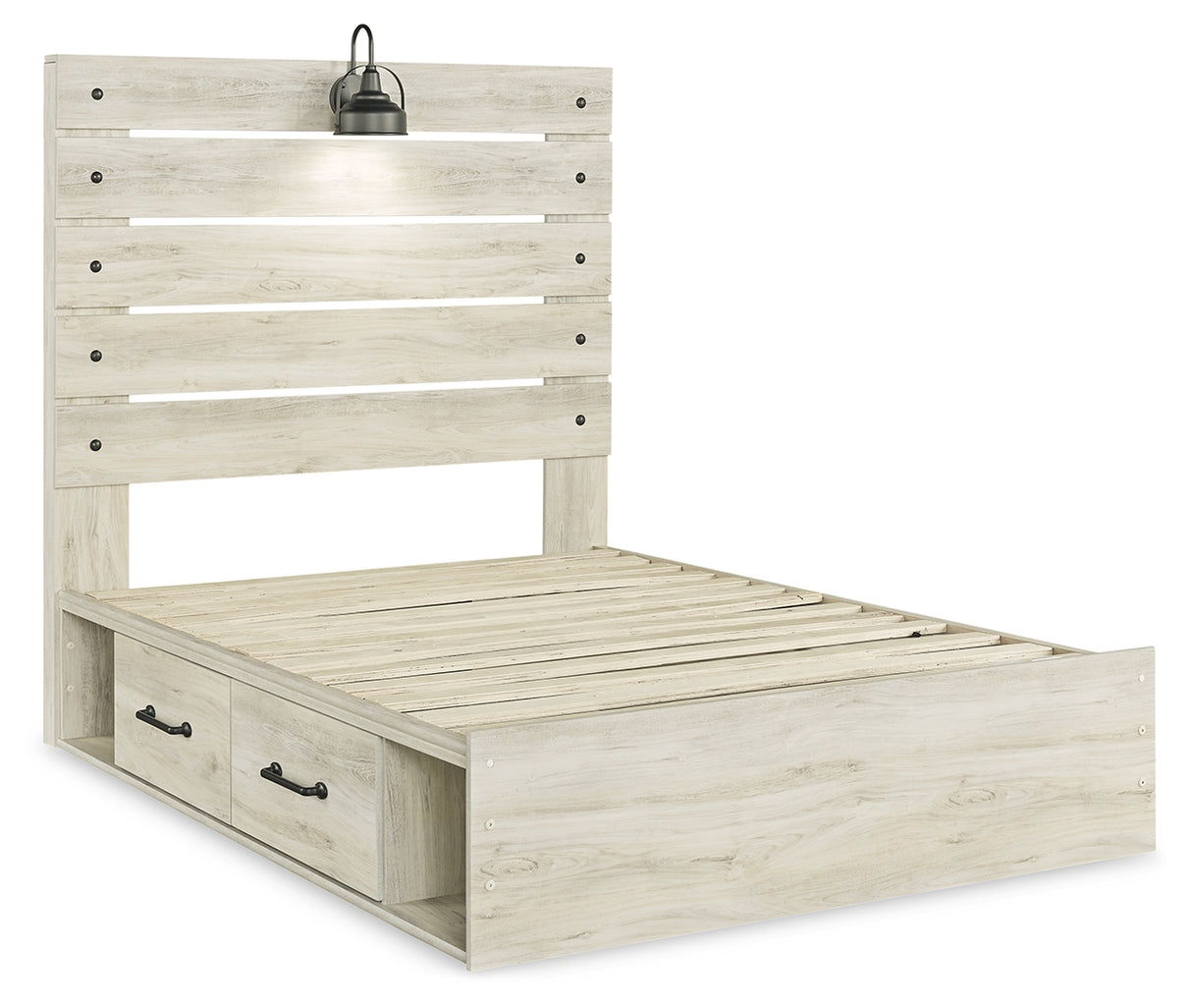 Cambeck Queen Panel Bed with 4 Storage Drawers (Bed Size: Full)