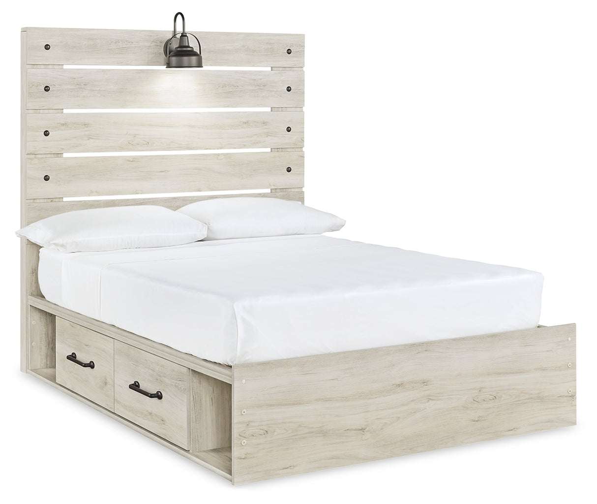 Cambeck Queen Panel Bed with 4 Storage Drawers (Bed Size: Full)