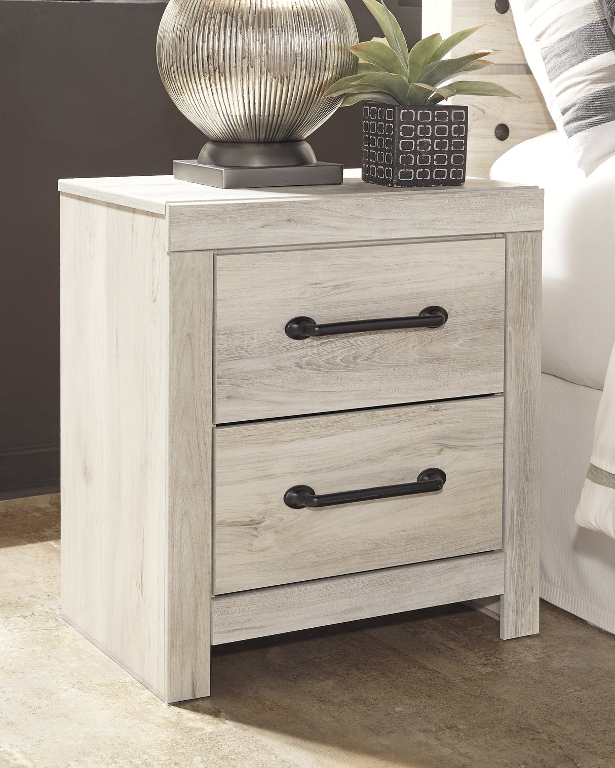 Cambeck Panel Storage Bed, Dresser, Mirror, Chest and Nightstand (Bed Size: Queen)
