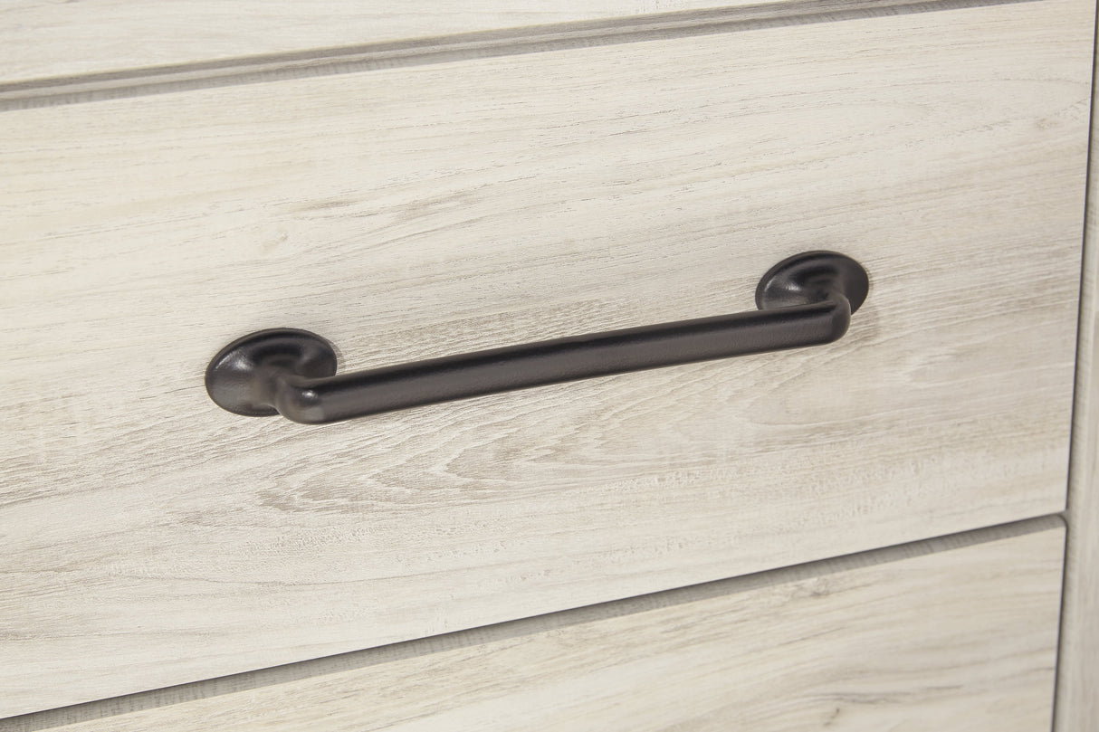 Cambeck Storage Bed, Dresser, Mirror and 2 Nightstands (Bed Size: King)