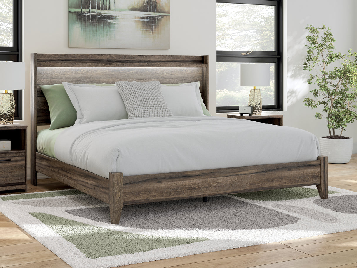 Elbrim King Panel Bed (Bed Size: King)