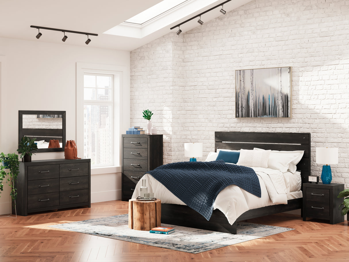 Hollivern Queen Panel Bed (Bed Size: King)