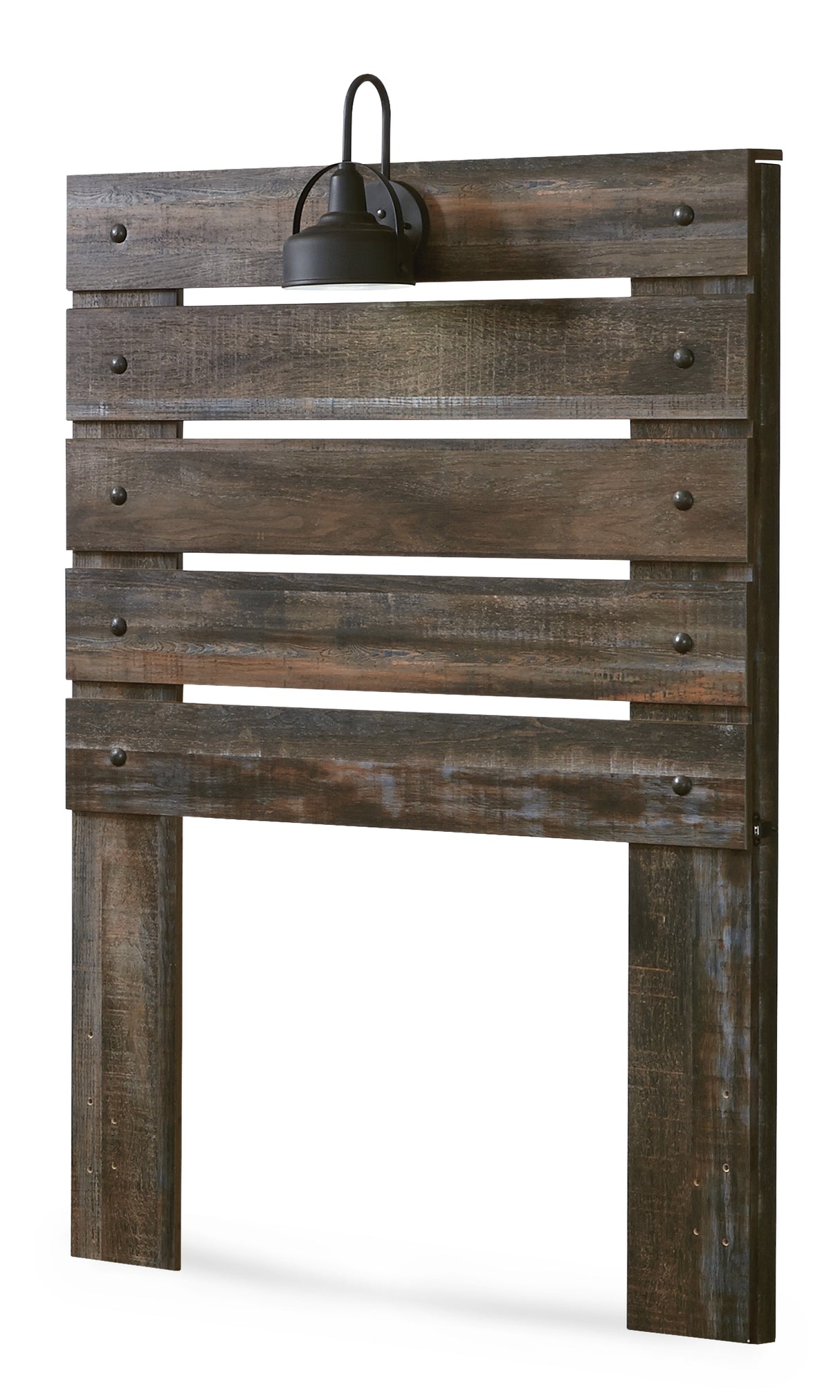 Drystan 5-Piece Twin Panel Headboard with Mirrored Dresser and 2 Nightstands (Twin Panel Headboard, Dresser, Bedroom Mirror, Nightstand, Nightstand)