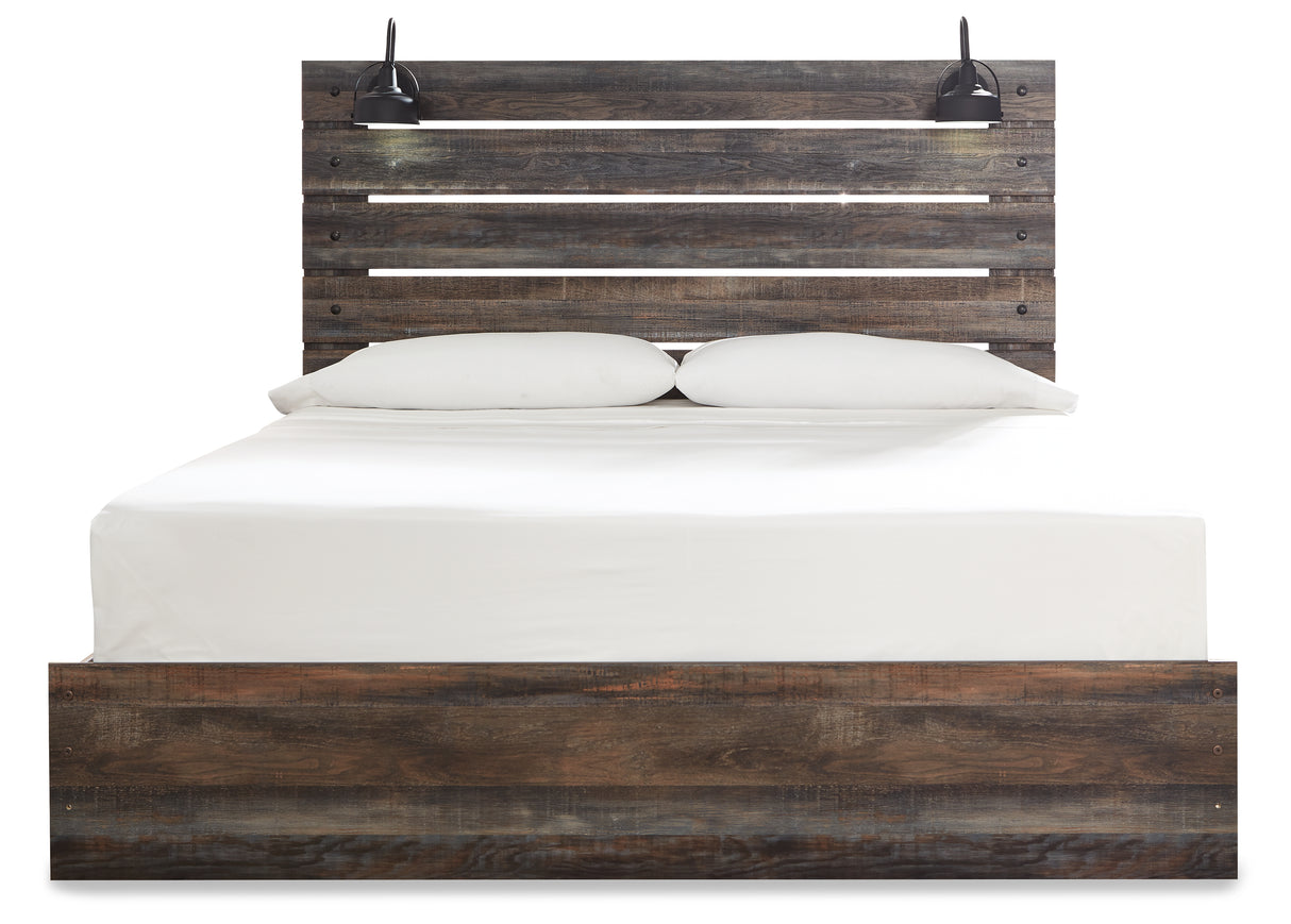 Drystan Queen Panel Bed (Bed Size: King)